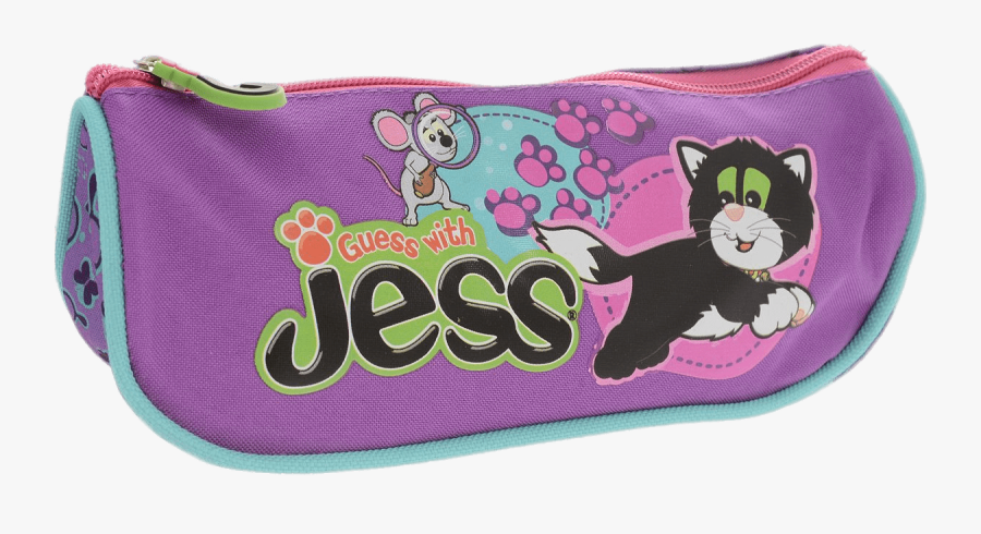 Guess With Jess Pencil Case - Cartoon, Transparent Clipart