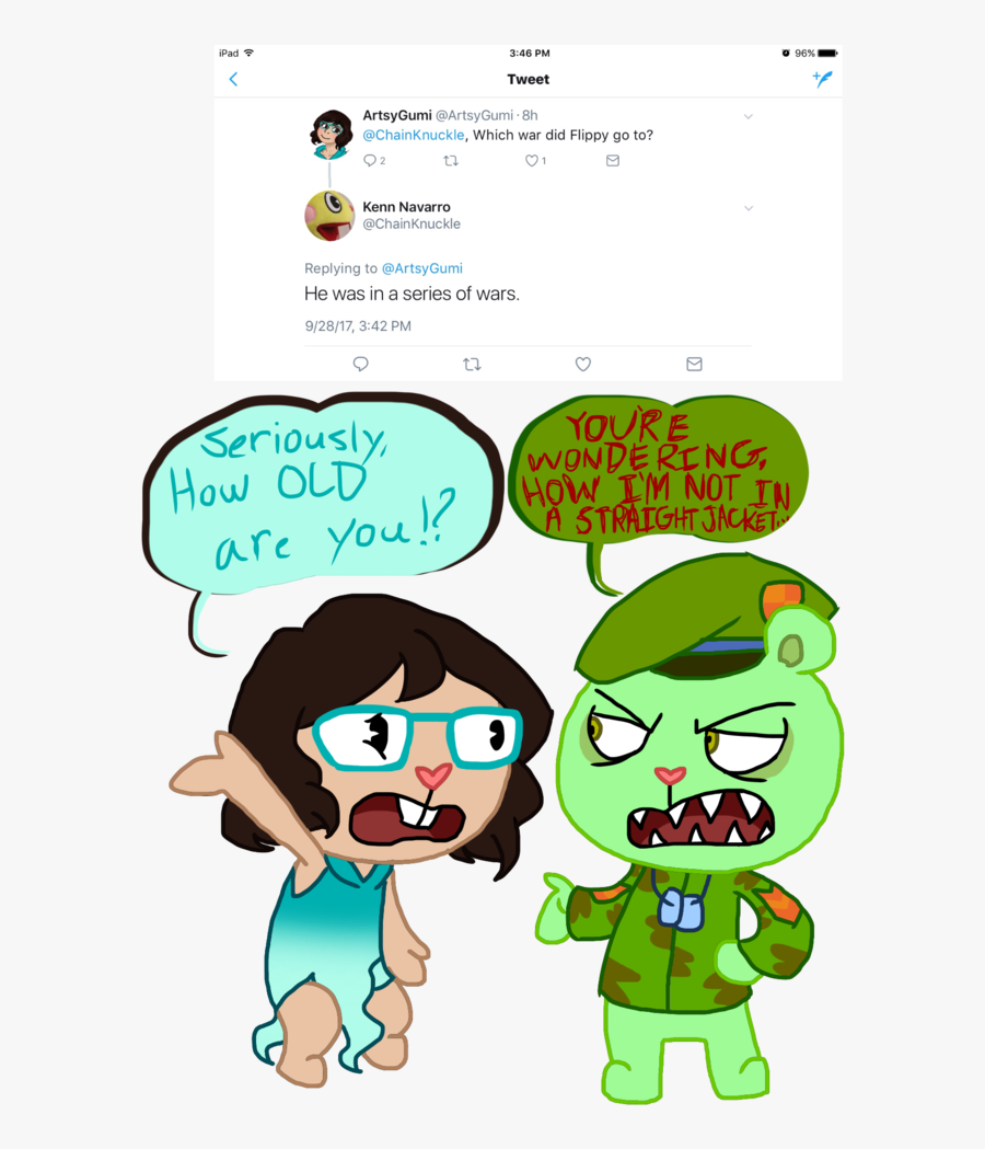 Transparent Guess Clipart - Htf Flippy Sue, Transparent Clipart