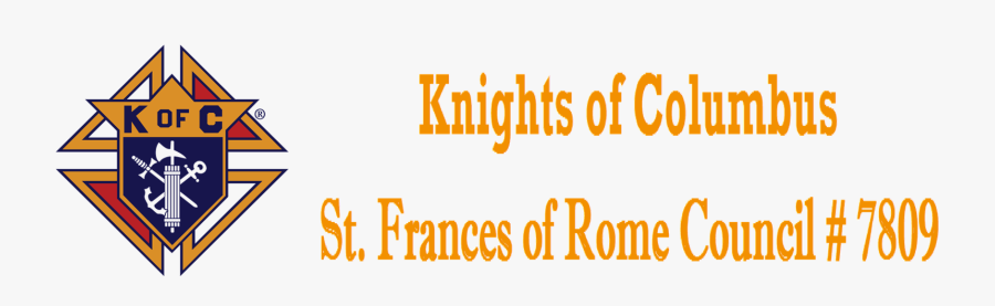 Knights Of Columbus Council - Calligraphy, Transparent Clipart