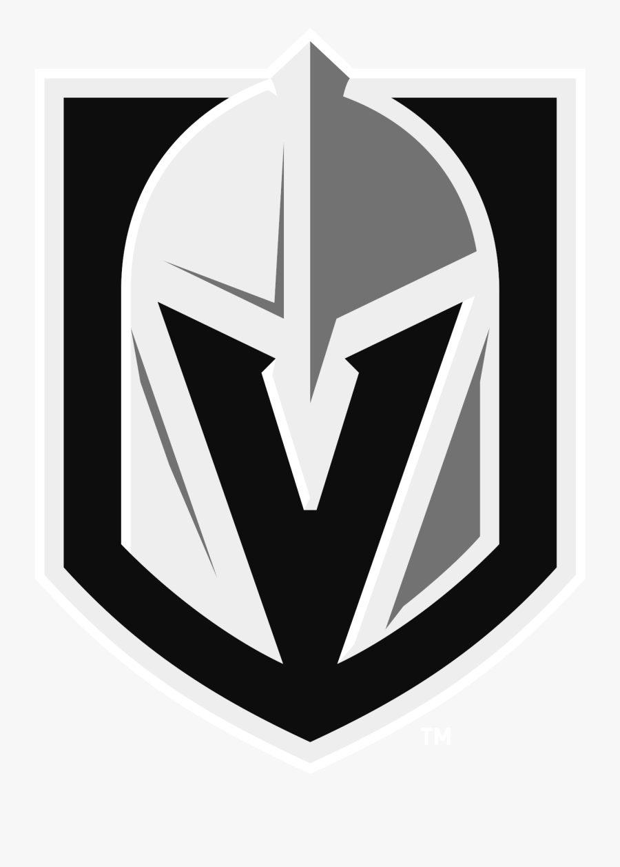 Knights Vector Black - Vegas Golden Knights Logo Svg, Transparent Clipart