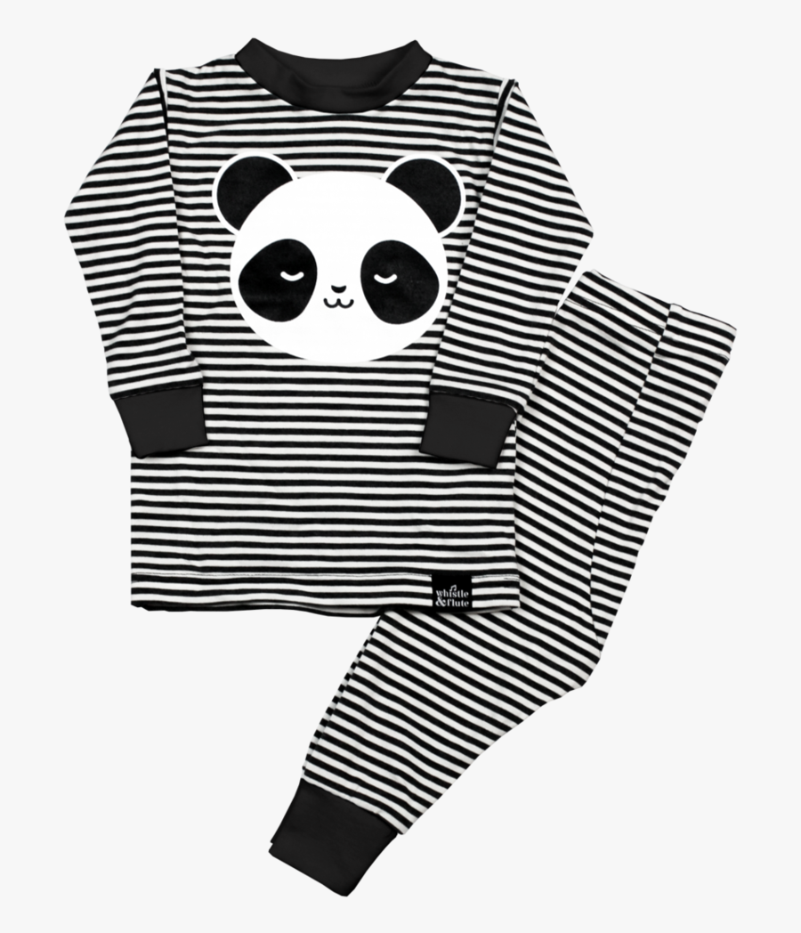 Transparent Pajama Png - Panda Pajamas Kids, Transparent Clipart