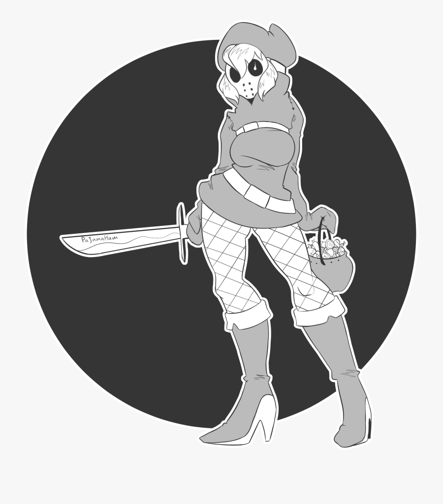 Spooky Gal [inktober 4/31] - Prohibido Fumar, Transparent Clipart