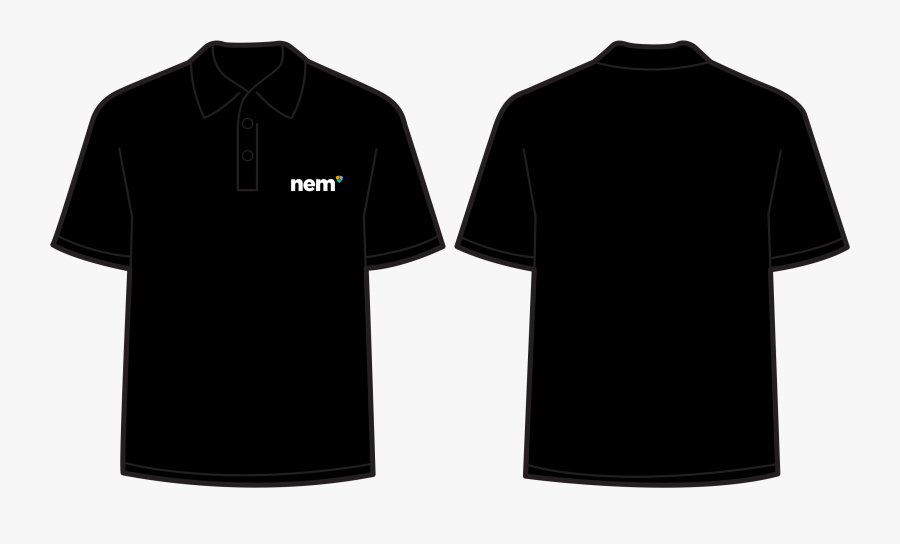 Black Polo Shirt Templates, Transparent Clipart