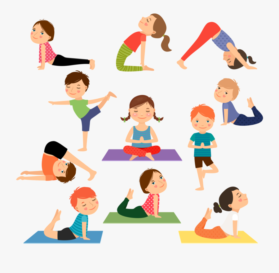 Trust Clipart Friendly Child - Yoga Kids, Transparent Clipart