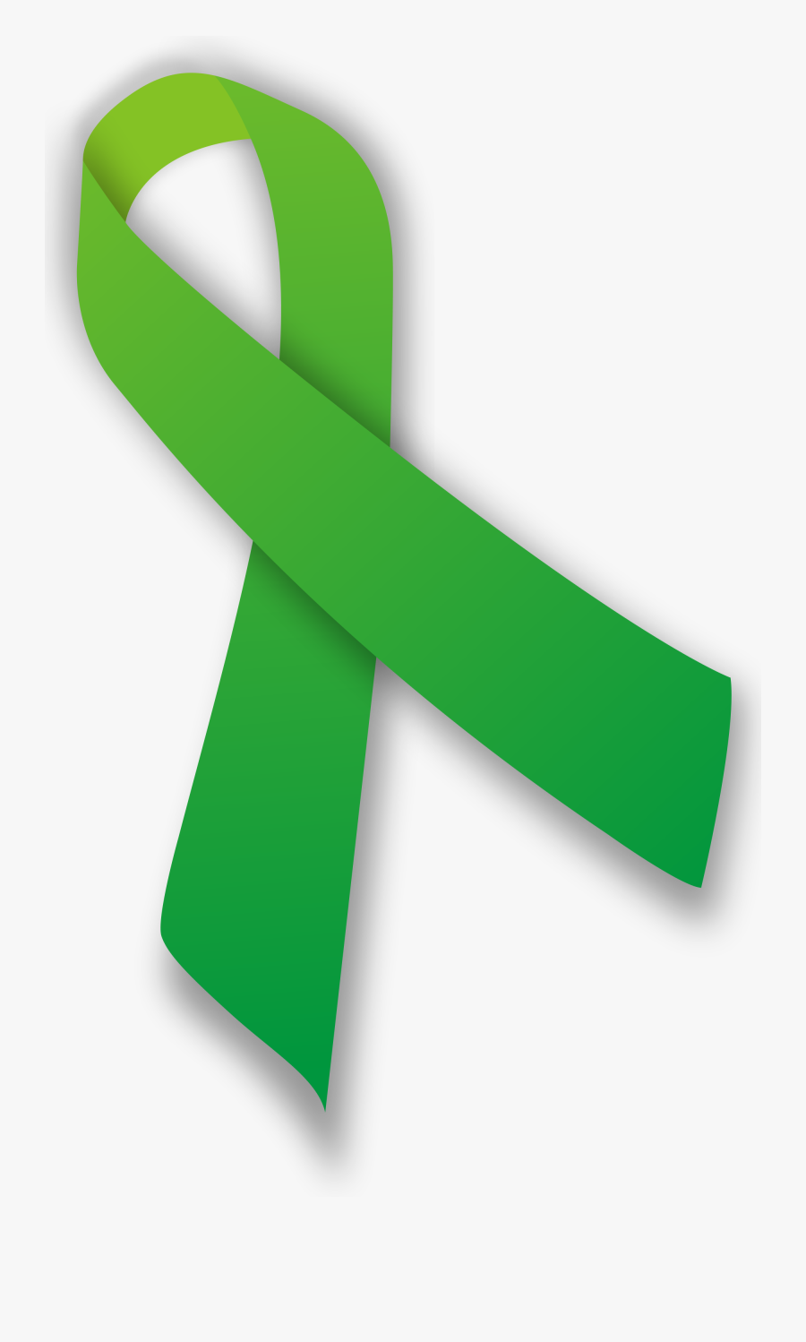 Mental Health Awareness Ribbon Png - Cholangiocarcinoma Ribbon Color, Transparent Clipart