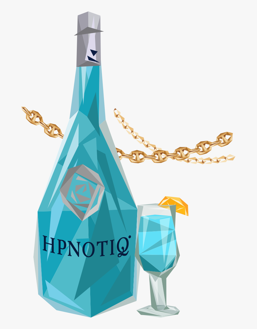 Banner Library Stock Hpnotiq Bottle - Hpnotiq Logo Png, Transparent Clipart