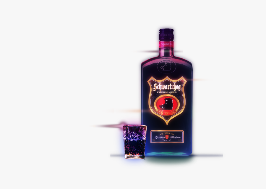 Transparent Alcohol Drink Png - Schwartzhog Krauter Liqueur Png, Transparent Clipart