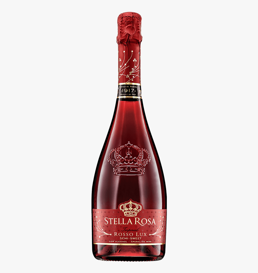 Redlux Sparkling - Stella Rosa Rosso Lux, Transparent Clipart