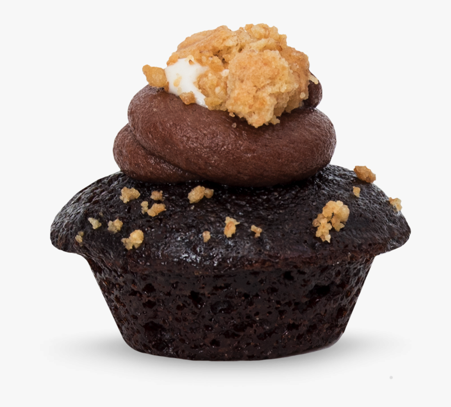 Smores Cupcake Small Side View Image - Baked By Melissa S Mores, Transparent Clipart
