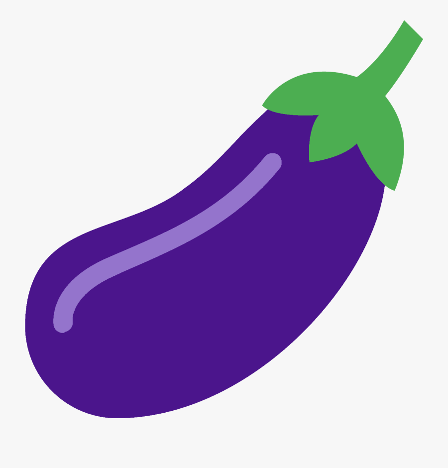 It"s A Logo Of An Eggplant - Eggplant Icon Png, Transparent Clipart