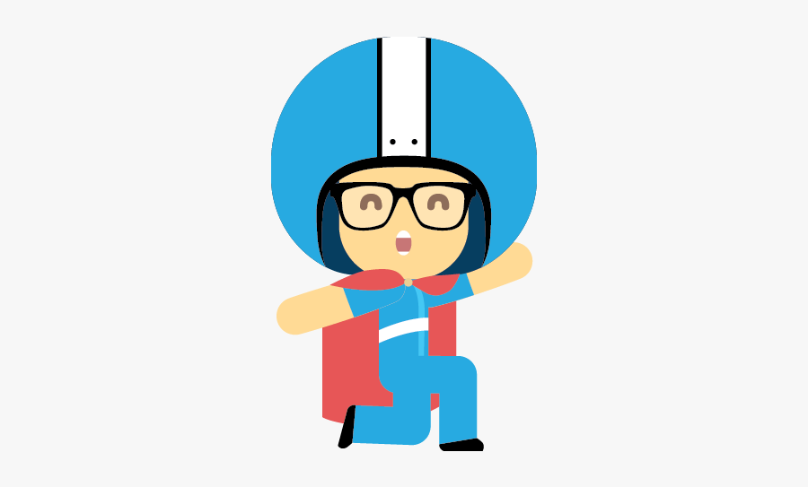 Cartoon Child Dressed Like An Astronaut - Cartoon, Transparent Clipart