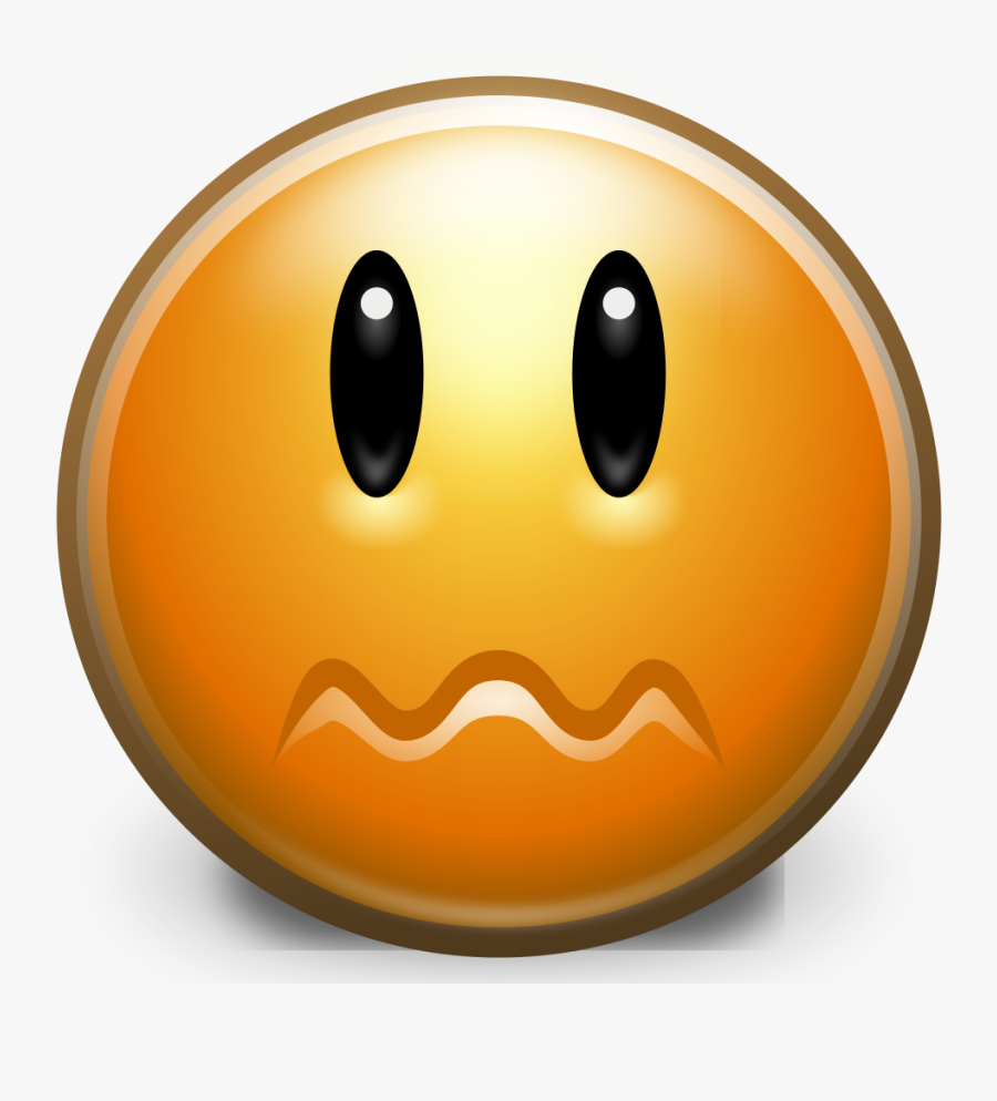 Computer Icons Smirk Smiley Transprent Png - Uncertain Face, Transparent Clipart
