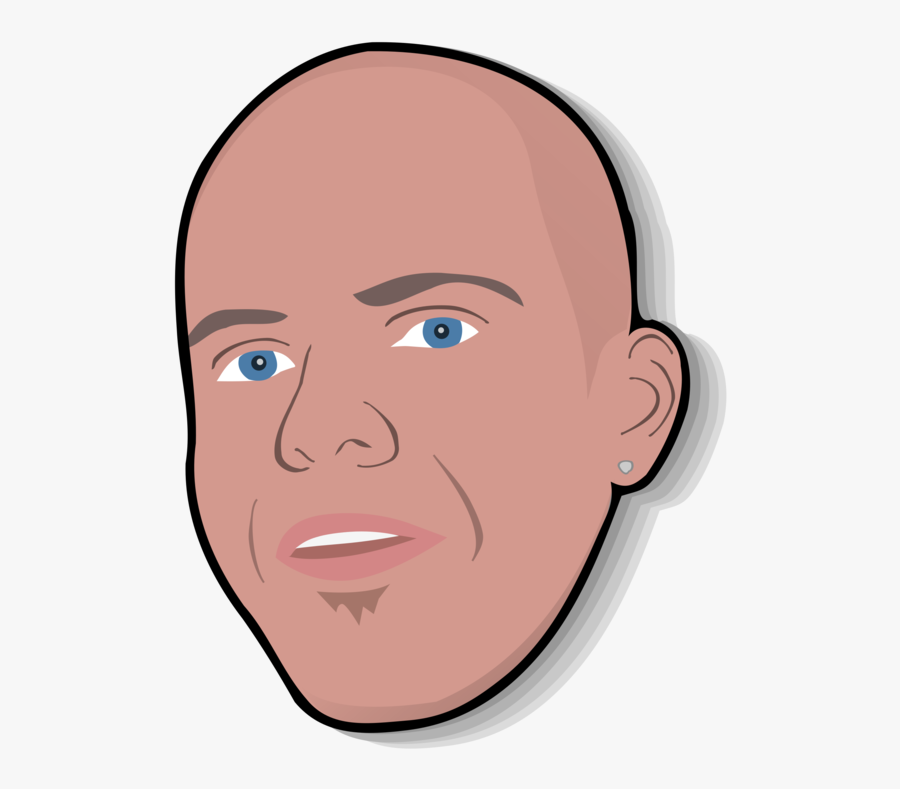 Emotion,facial Hair,chin - Head Clip Art, Transparent Clipart