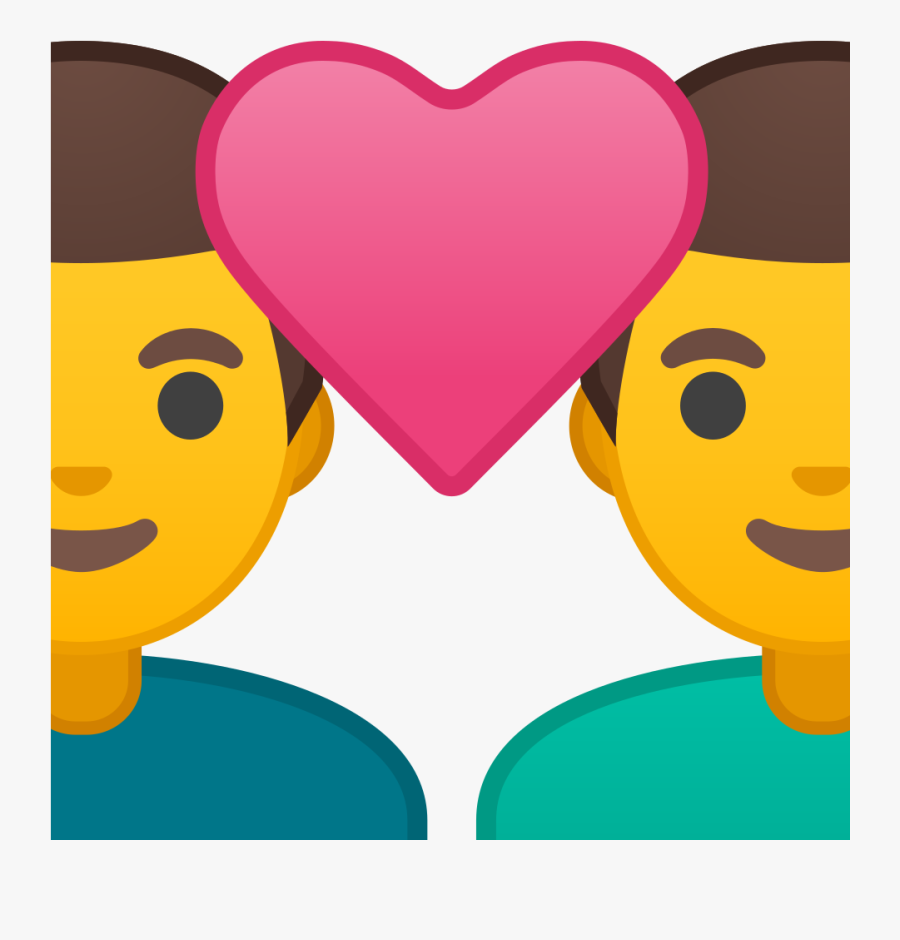 1024 X 1024 - Couple With Heart Woman Man, Transparent Clipart