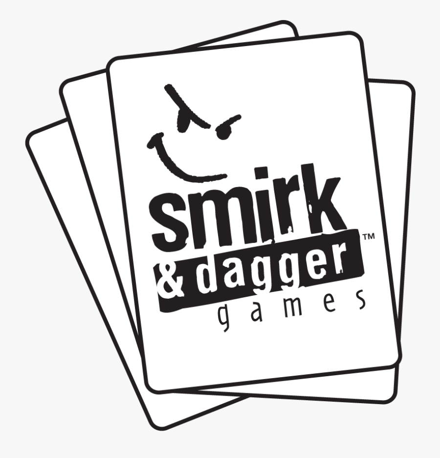 Smirk And Dagger Games Logo, Transparent Clipart