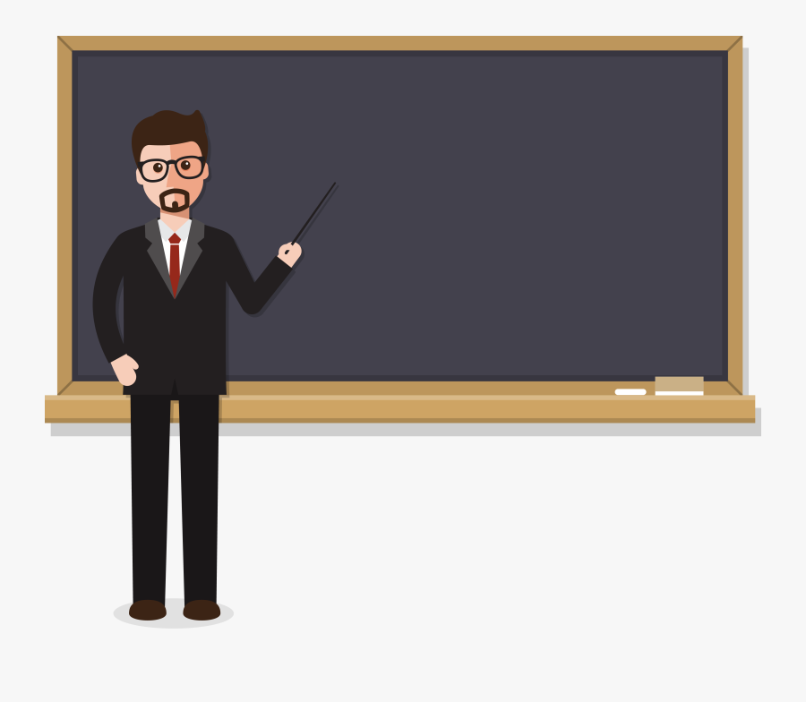 Male Clipart Old Male Teacher - Male Teacher Clipart, Transparent Clipart