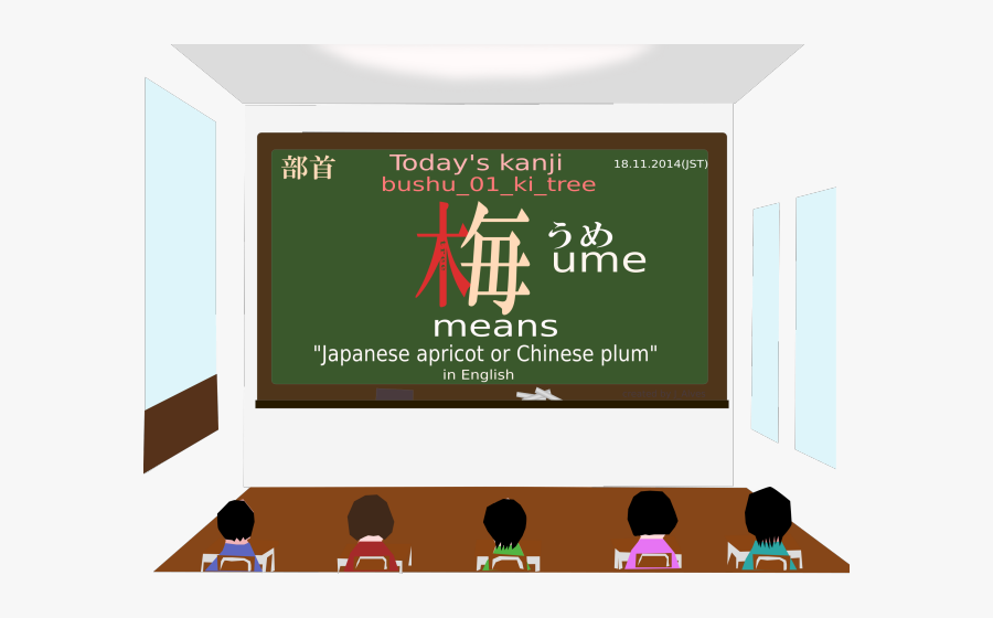 Kanji, Transparent Clipart