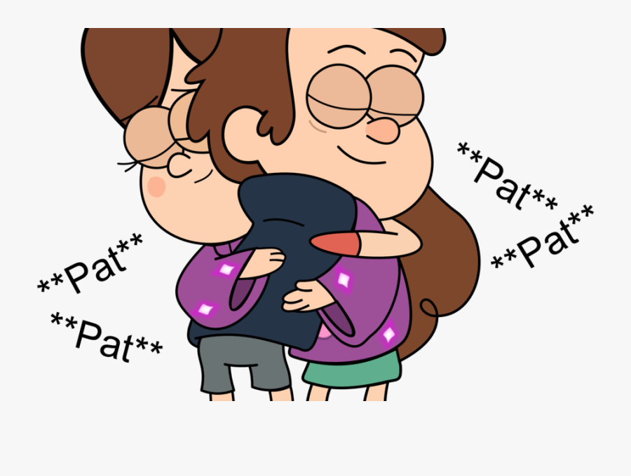 Gravity Falls Mabel And Dipper Hug, Transparent Clipart