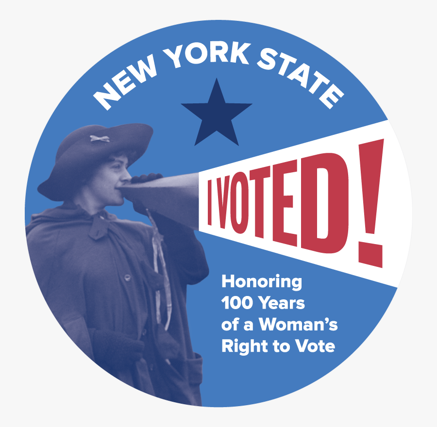 Clip Art And The Winning Ny - 100 Years Of Womens Vote, Transparent Clipart