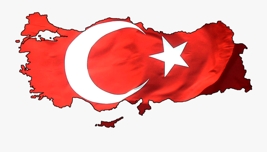 Download Turkey Flag Icon - Turkish Map Flag, Transparent Clipart