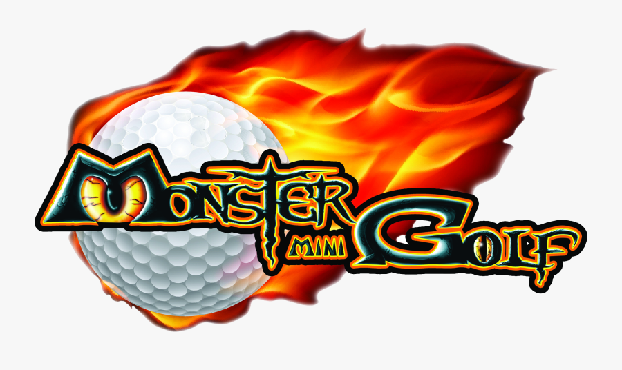 Mini Golf Logo Png - Monster Minigolf Orange Ct, Transparent Clipart