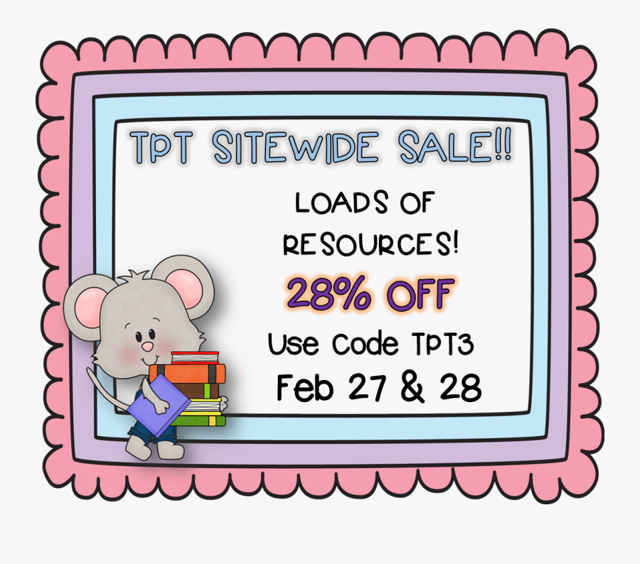 Http - //www - Teacherspayteachers - Com/store/kathy-o - Cartoon, Transparent Clipart