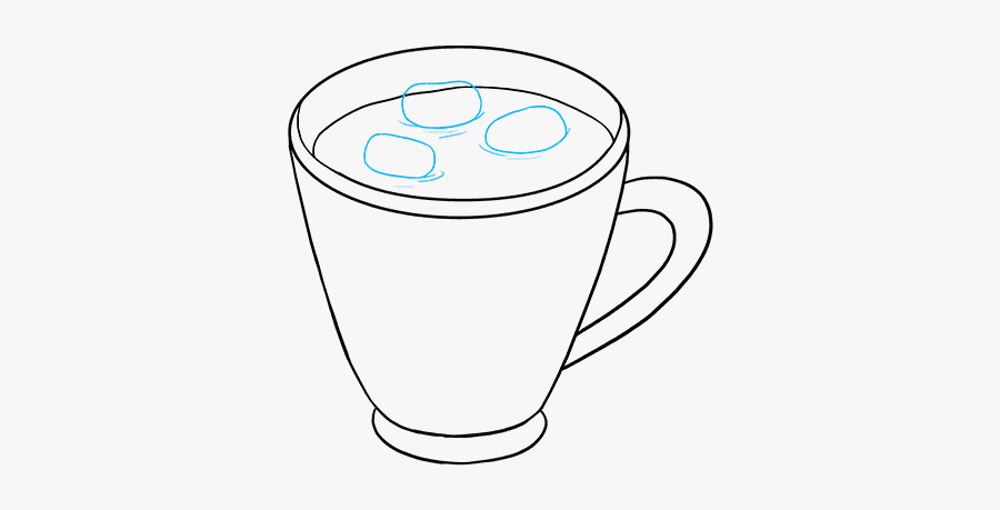 Coffee Drawing Hot Cocoa And How To Draw Chocolate - Sketch, Transparent Clipart