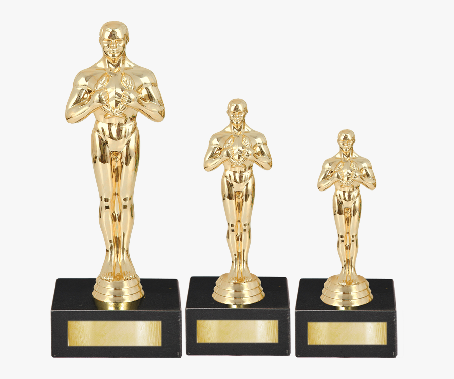 Oscar Trophy, Transparent Clipart