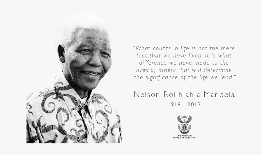 South Africa During Nelson Mandela - Rest In Peace Nelson Mandela, Transparent Clipart