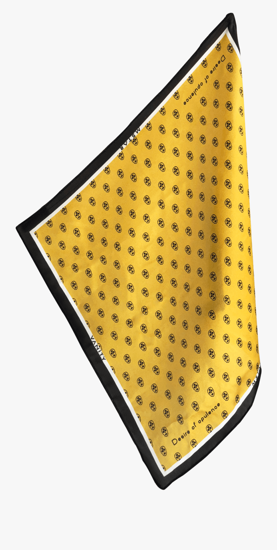 Desire Of Opulence Vanity Man Bandana - Pattern, Transparent Clipart