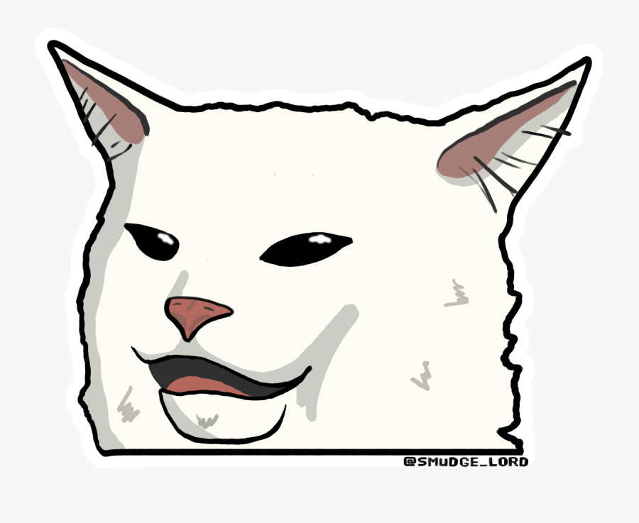 Smudge Lord Sticker, Transparent Clipart