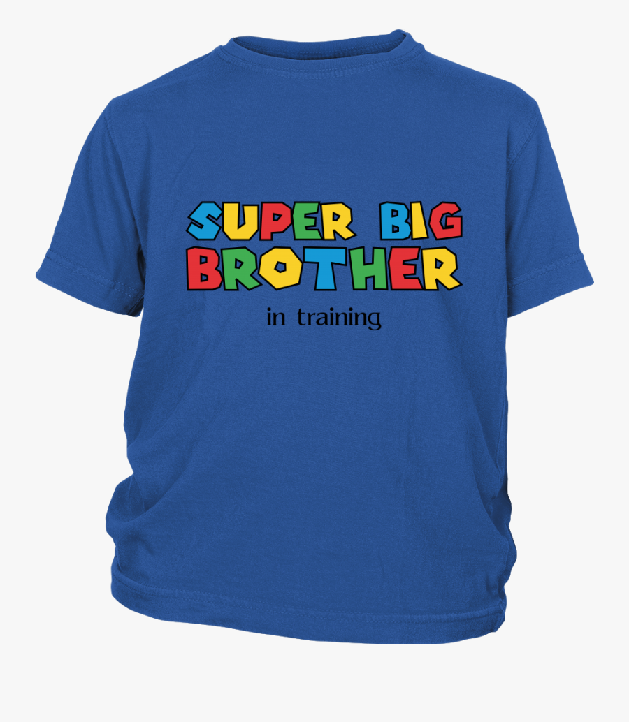 Super Big Brother T-shirt, Style - Active Shirt, Transparent Clipart