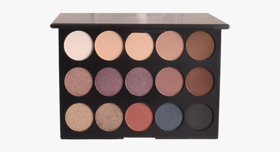 15 Shade Eyeshadow Palette, Transparent Clipart