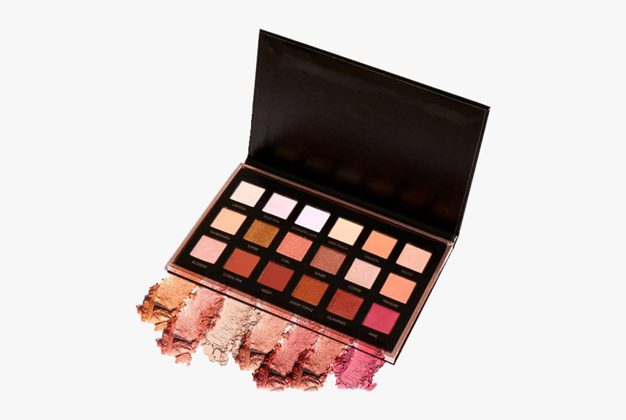 Eyeshadow Png Pic - Focallure 18 Eyeshadow Palette, Transparent Clipart