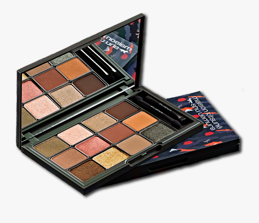 Transparent Kitsune Mask Png - Maison Kitsune Shu Uemura Camouflage, Transparent Clipart