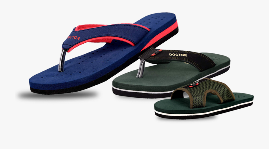 Transparent Doctor Walking Png - Flip-flops, Transparent Clipart