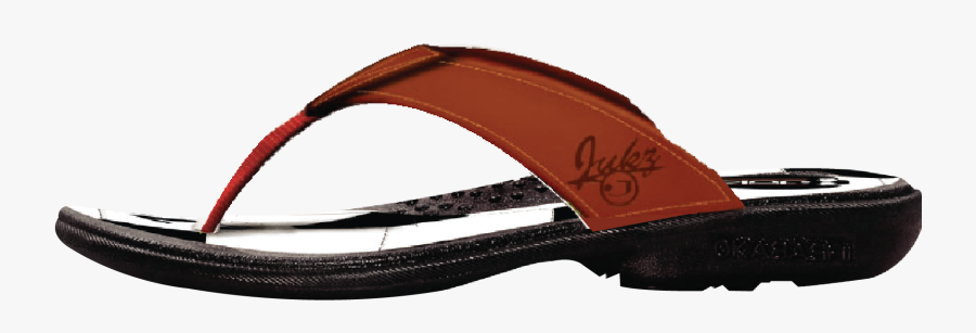 Jukz Soccer Flip Flops - Flip Flop Clipart Side View Transparent, Transparent Clipart