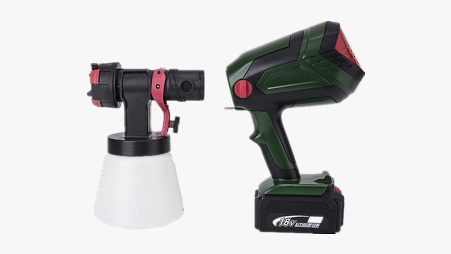 Cordless Spray Gun, Transparent Clipart