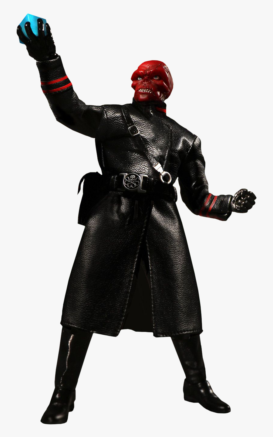 Red Skull Captain America Action & Toy Figures Mezco - Red Skull Png, Transparent Clipart