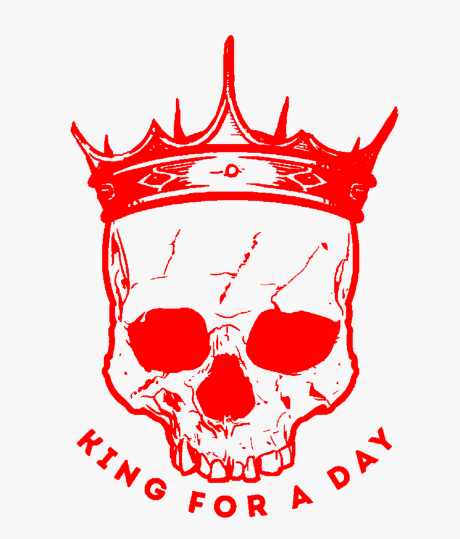 #aesthetic #text #quote #red #skull #skeleton #crown, Transparent Clipart