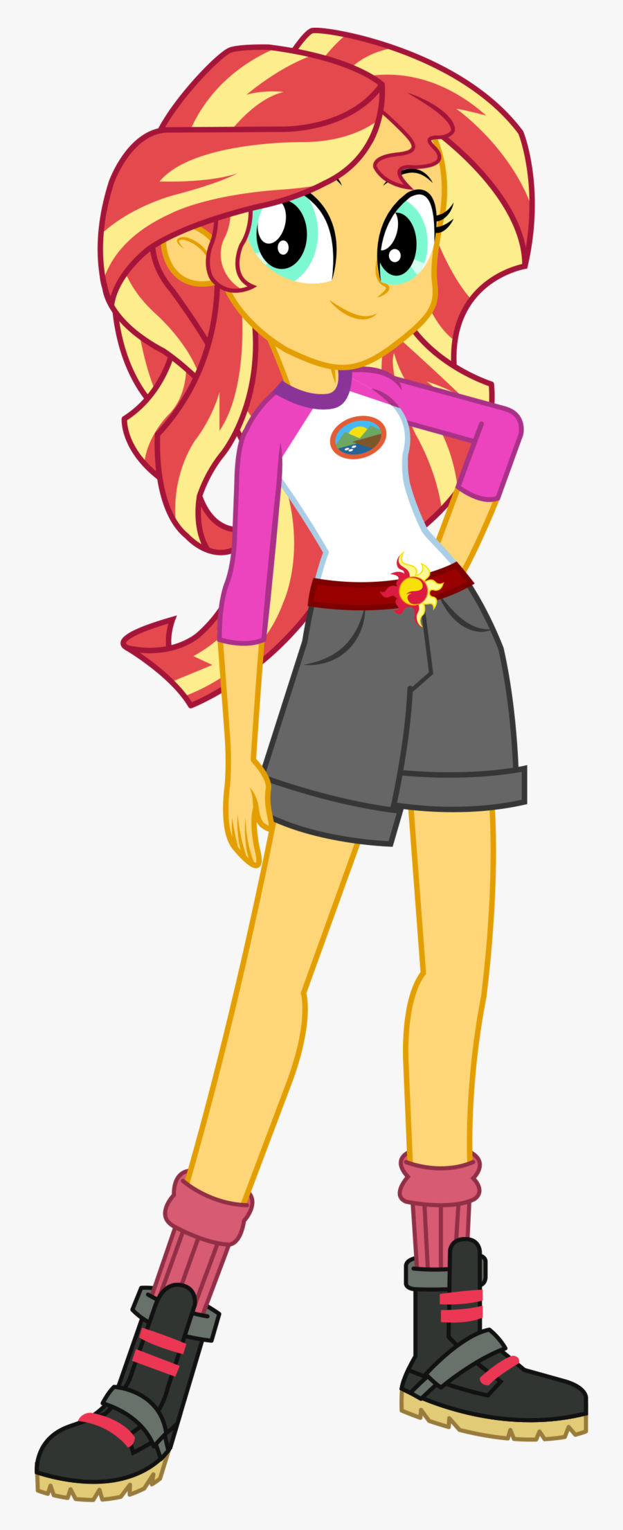 Legend Of Everfree Geometric Pinkie Pie Vector By Icantunloveyou - My Little Pony Equestria Girls Legend Of Everfree Sunset, Transparent Clipart
