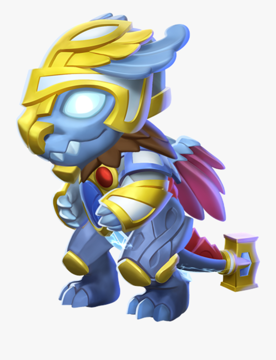 Thor Dragon Baby - Dragon Mania Legends Thor Dragon, Transparent Clipart