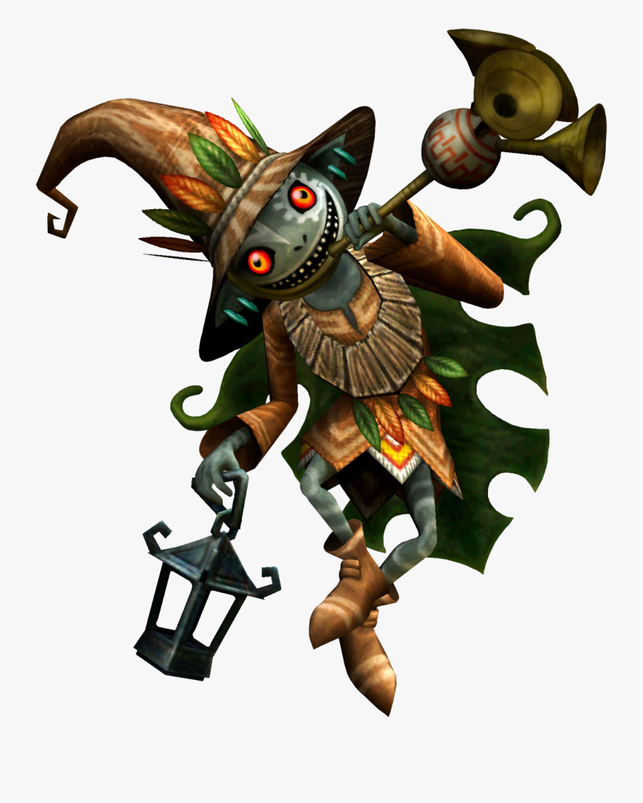Legend Of Zelda Twilight Princess Walkthrough - Skull Kid Zelda, Transparent Clipart