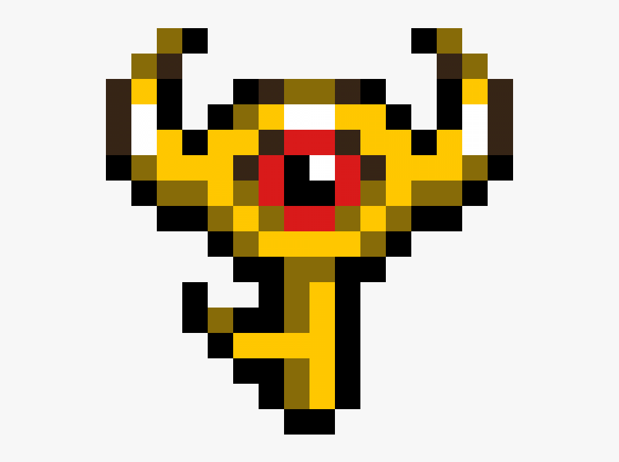 The Legend Of Zelda - Pixel Art Zelda Boss Key, Transparent Clipart