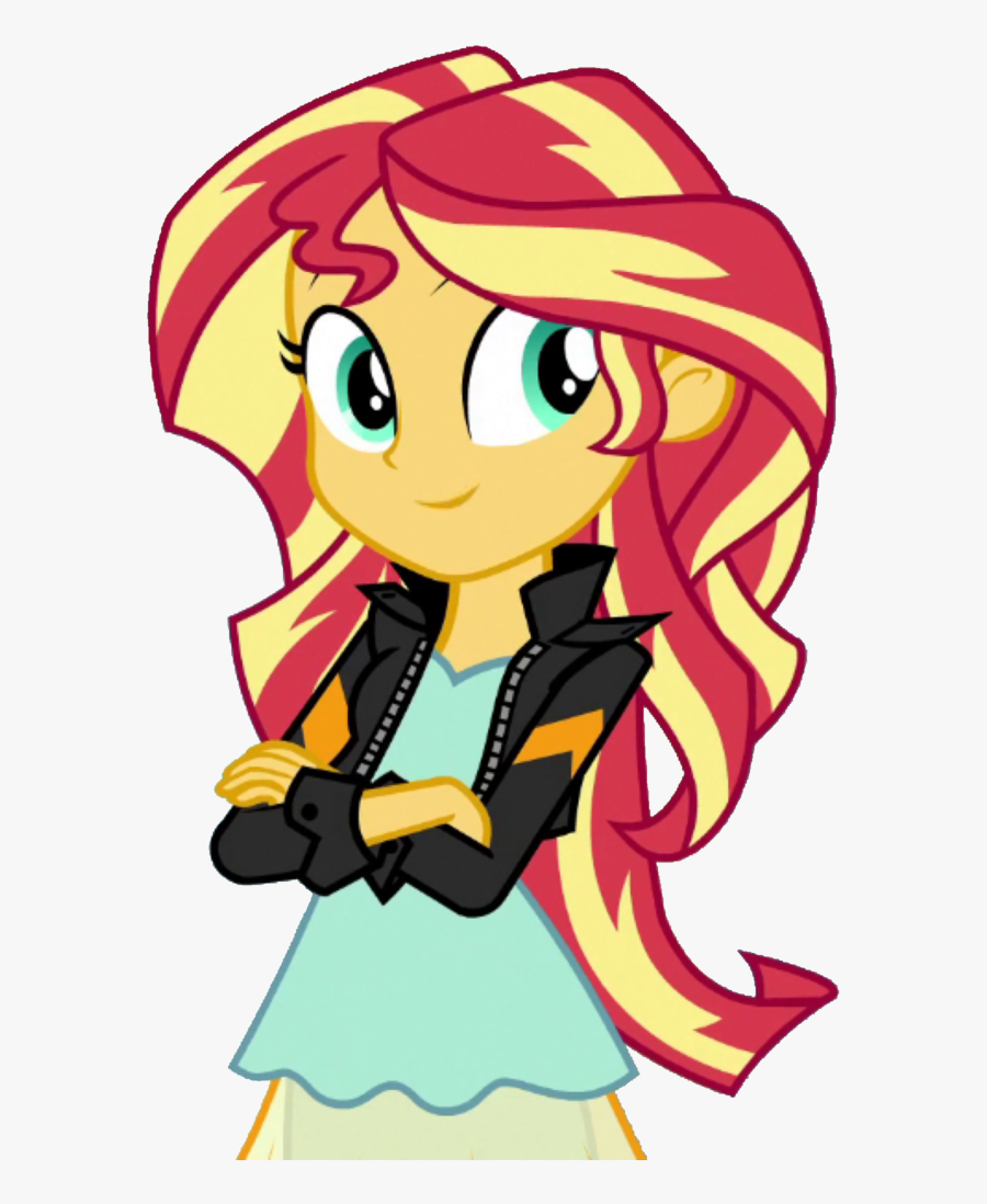 Thebarsection, Clothes, Crossed Arms, Equestria Girls, - Mlp Eg Friendship Games Sunset Shimmer, Transparent Clipart