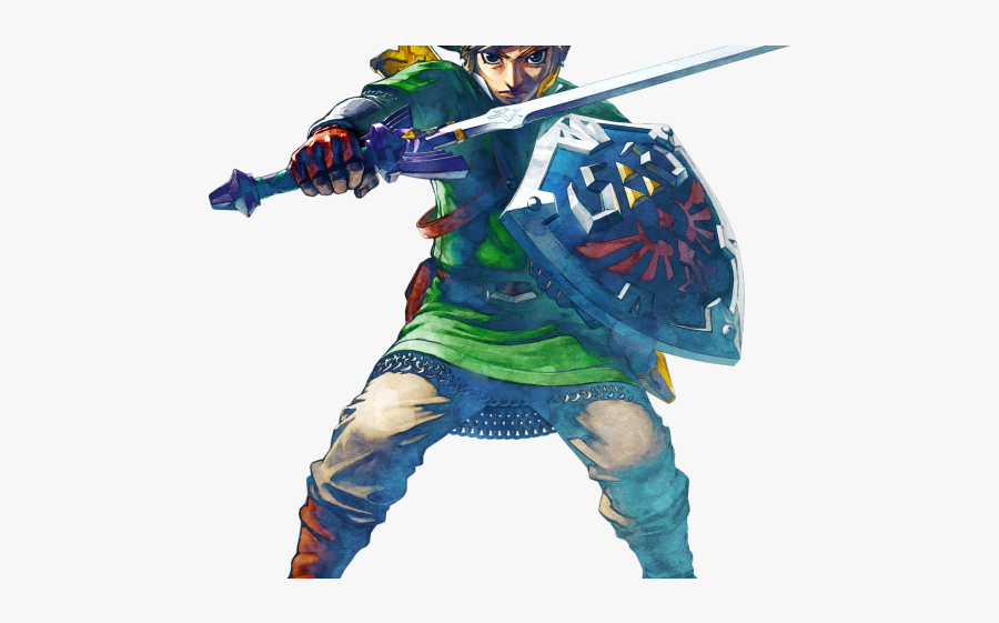 The Legend Of Zelda Clipart Link Official Art - Link Skyward Sword Artwork, Transparent Clipart