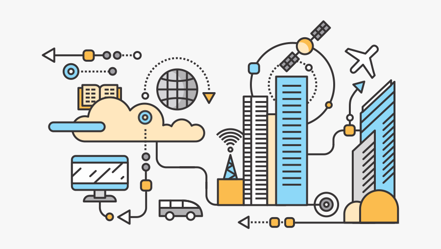 Iot Paas - Smart Grid Smart Buildings, Transparent Clipart