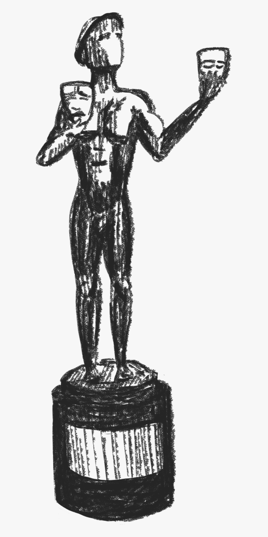 Statue, Transparent Clipart