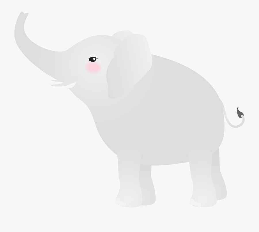 Indian Elephant, Transparent Clipart