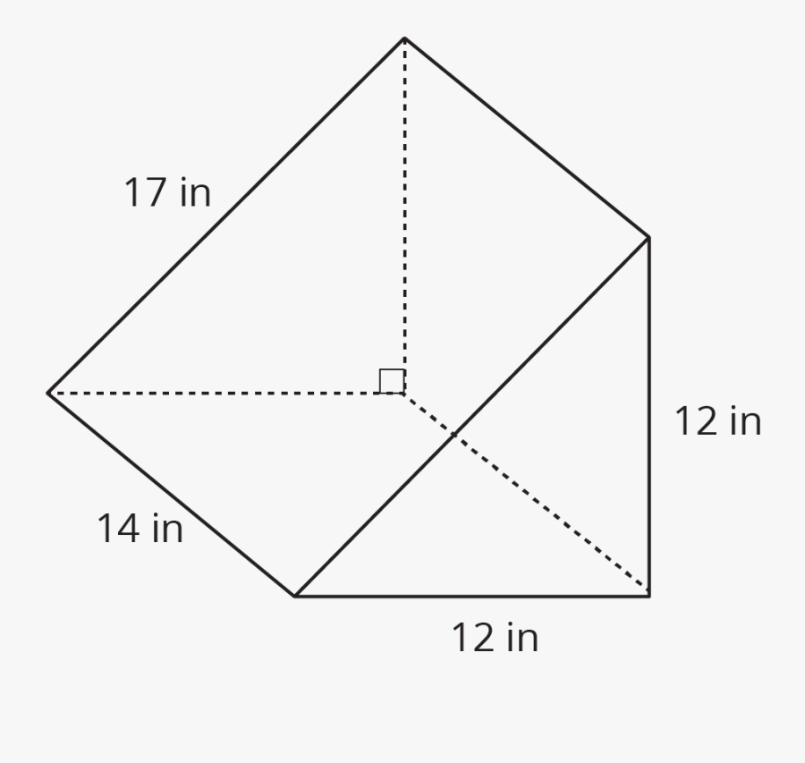 Three Dimensional Right Triangle, Transparent Clipart